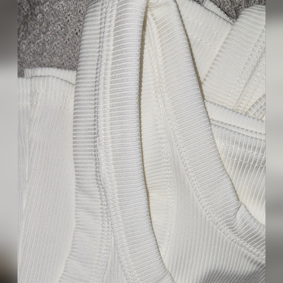 White Ribbed Tank Tops - Picture 10 of 10